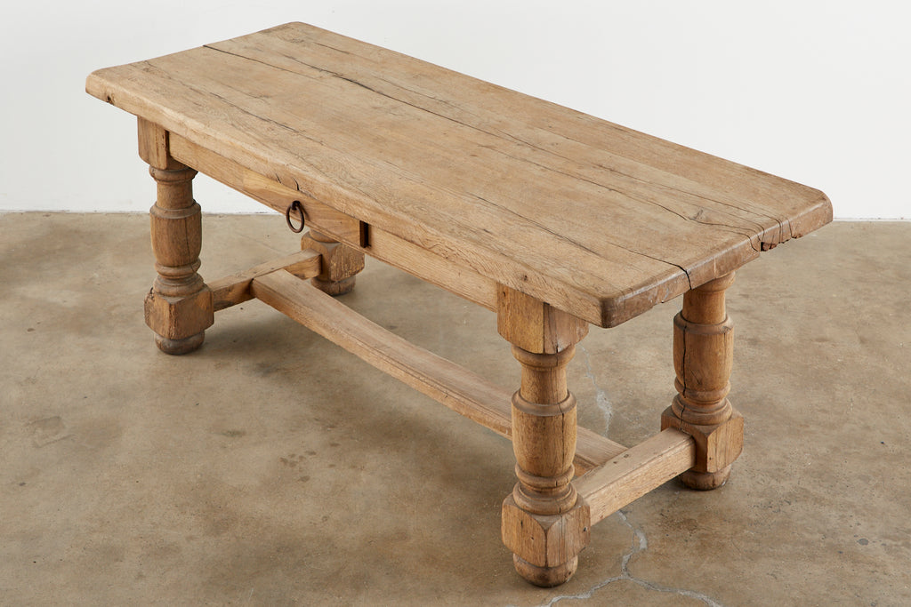 19th Century Country French Oak Farmhouse Dining Table