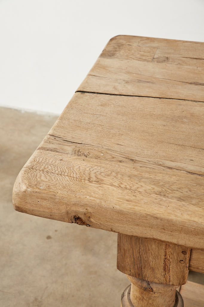 19th Century Country French Oak Farmhouse Dining Table