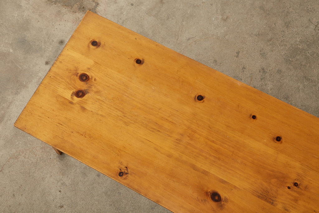 Country English Provincial Farmhouse Dining Table