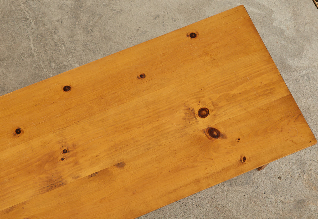 Country English Provincial Farmhouse Dining Table