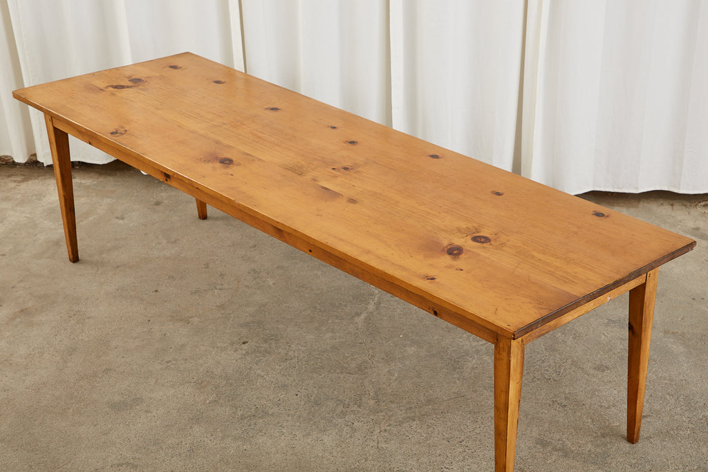 Country English Provincial Farmhouse Dining Table