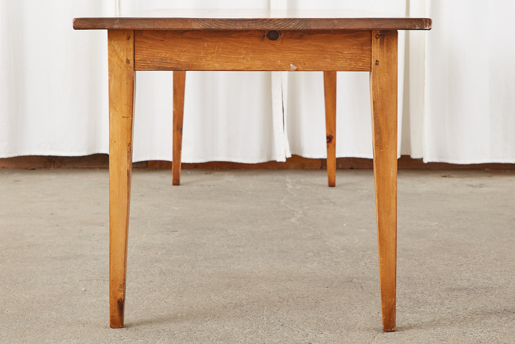 Country English Provincial Farmhouse Dining Table