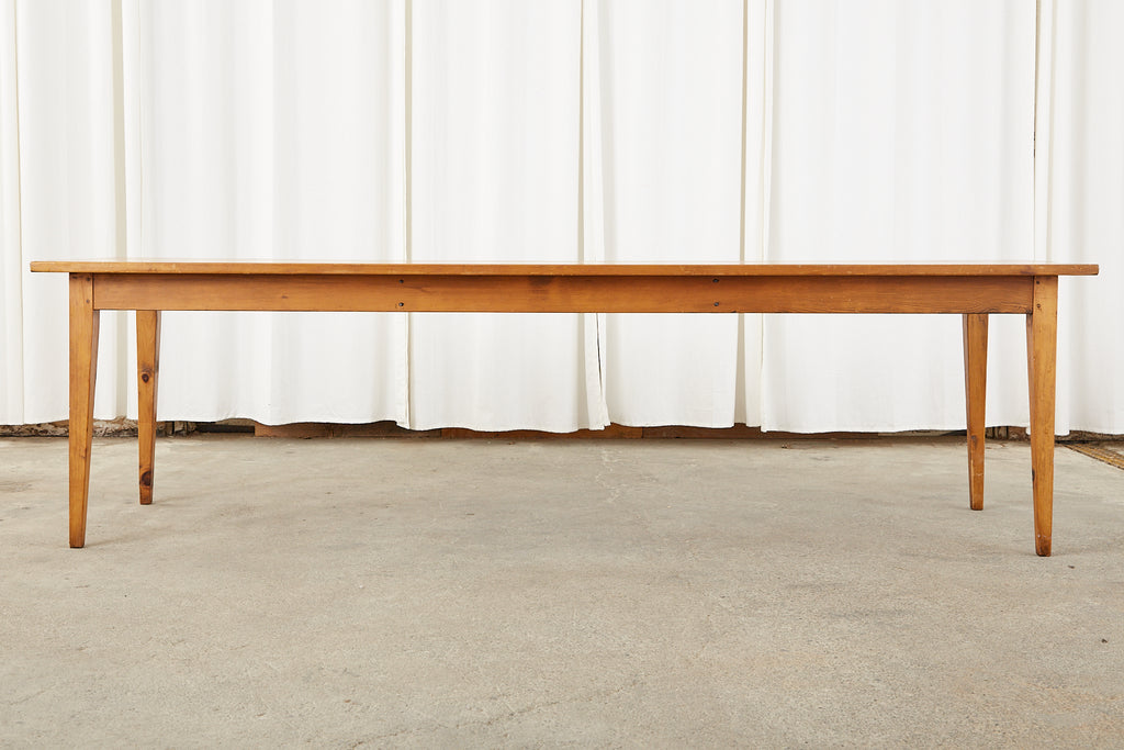 Country English Provincial Farmhouse Dining Table