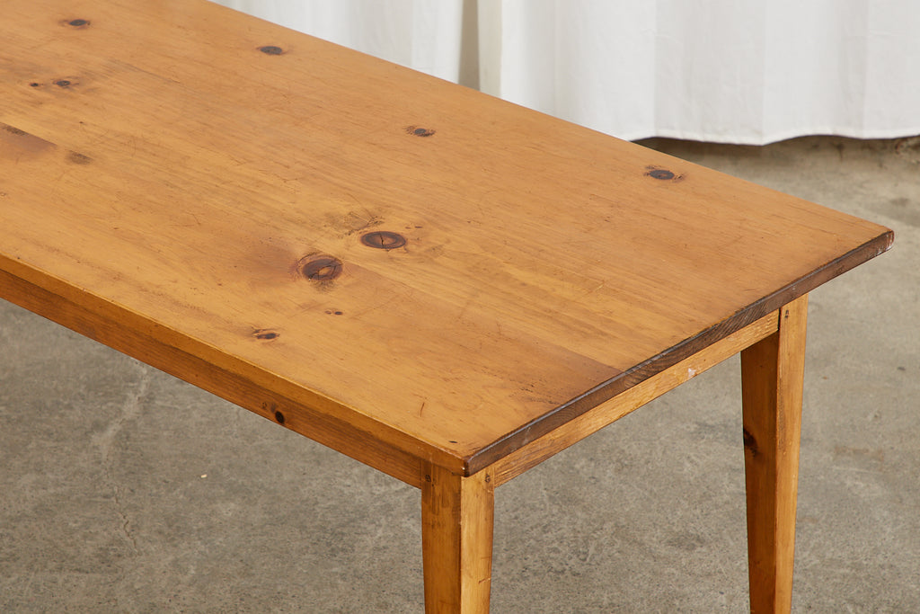 Country English Provincial Farmhouse Dining Table