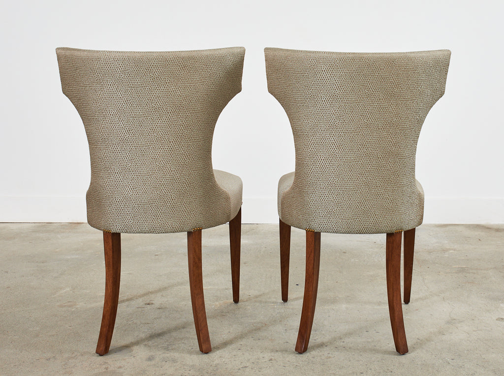 Set of Four Kerry Joyce for Design Fournir Luxford Dining Chair