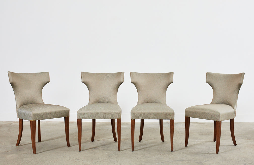 Set of Four Kerry Joyce for Design Fournir Luxford Dining Chair