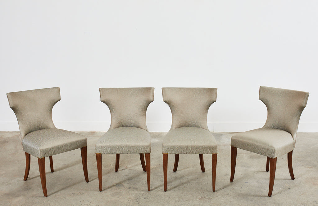 Set of Four Kerry Joyce for Design Fournir Luxford Dining Chair