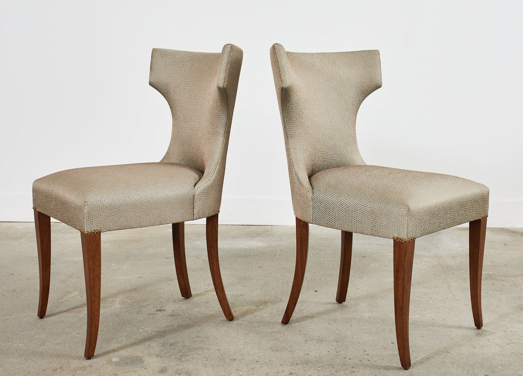 Set of Four Kerry Joyce for Design Fournir Luxford Dining Chair
