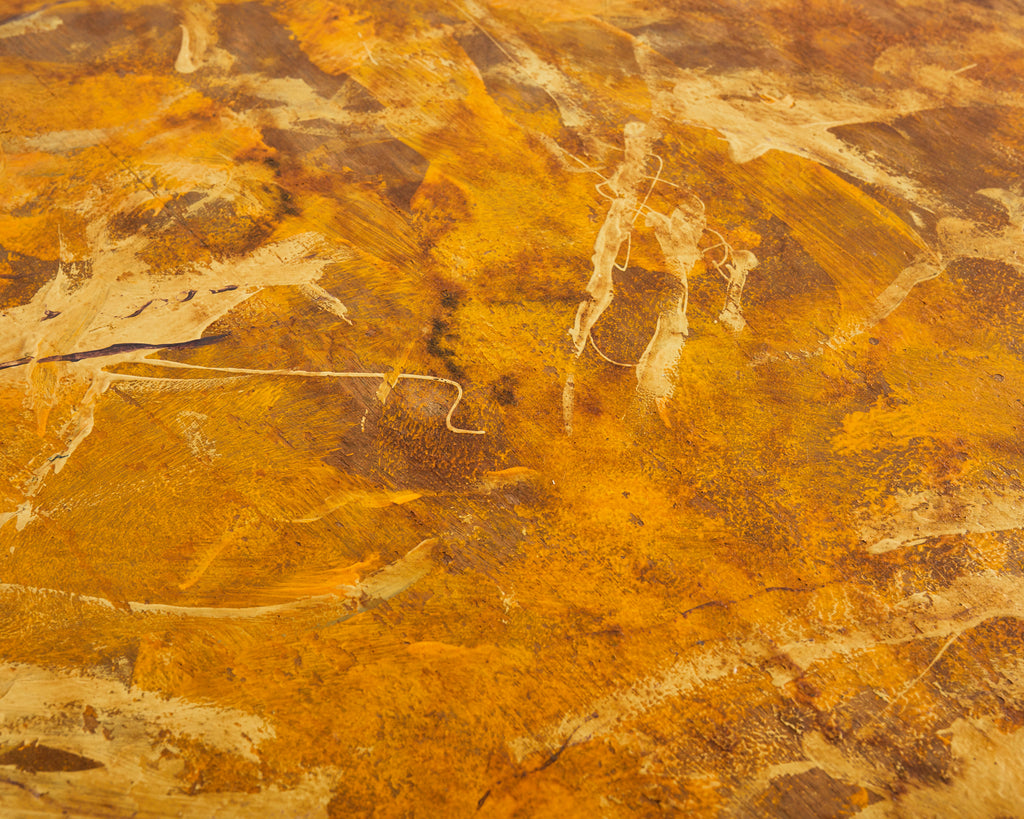 Pair of French Empire Demilune Flip-Top Consoles by Ira Yeager