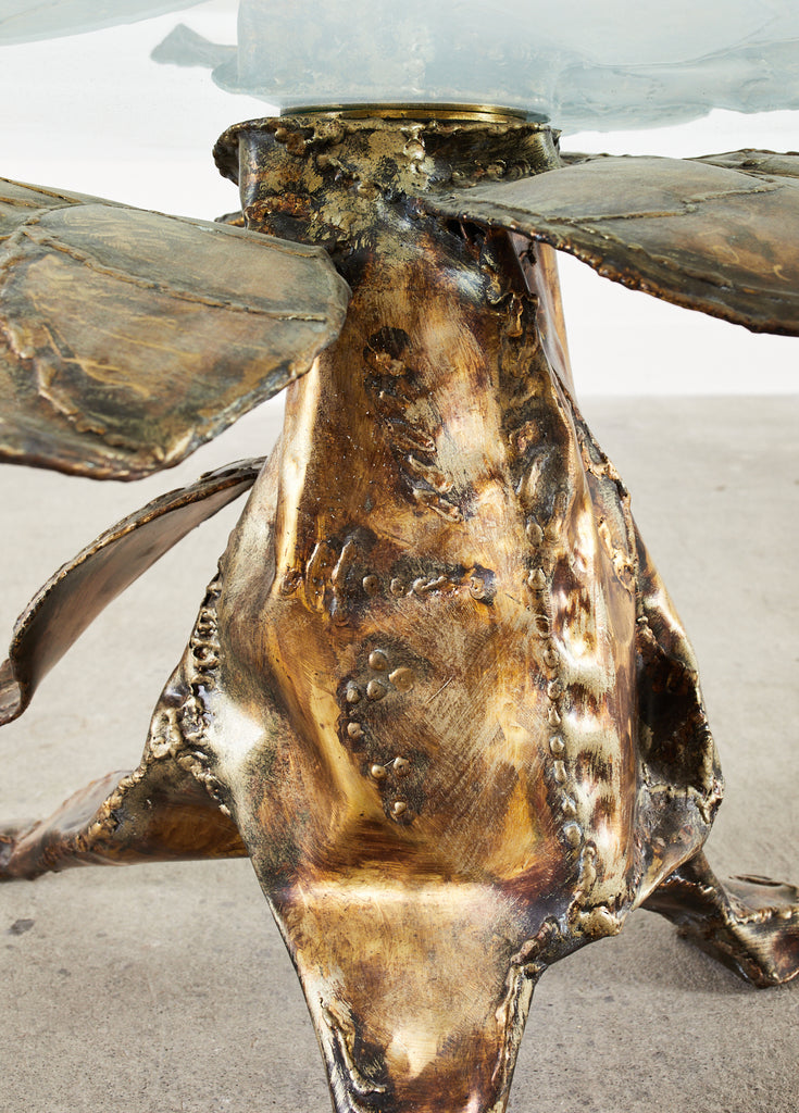 Jean-Jacques Tosello Modern Bronze Sculptural Centre Table