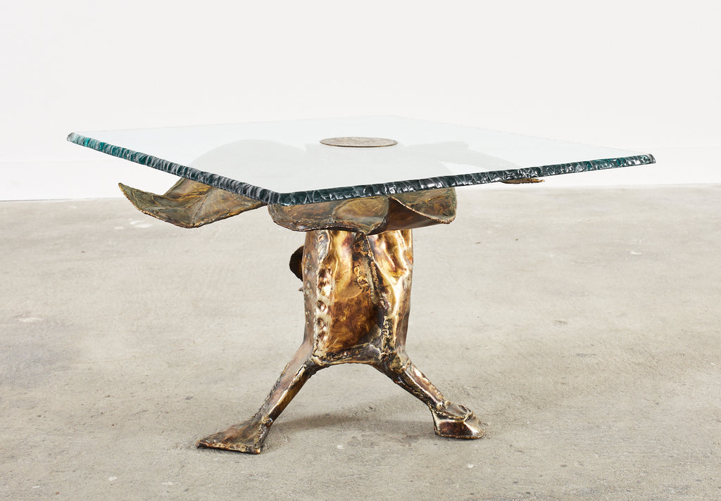 Jean-Jacques Tosello Modern Bronze Sculptural Centre Table