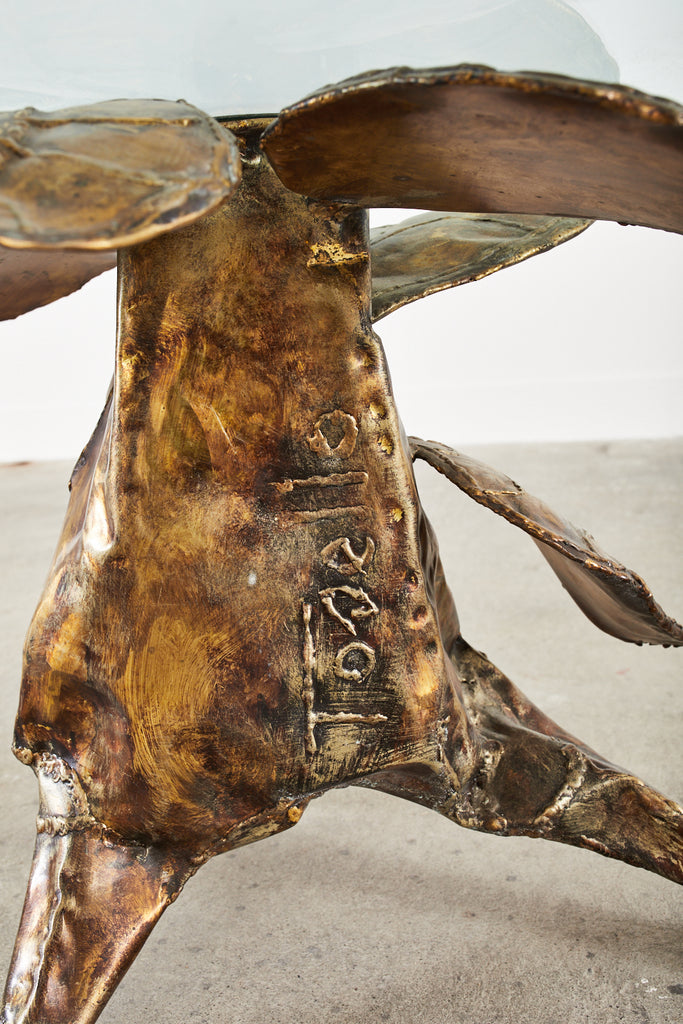 Jean-Jacques Tosello Modern Bronze Sculptural Centre Table