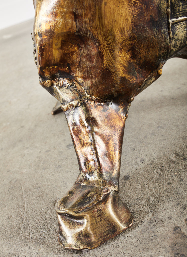 Jean-Jacques Tosello Modern Bronze Sculptural Centre Table