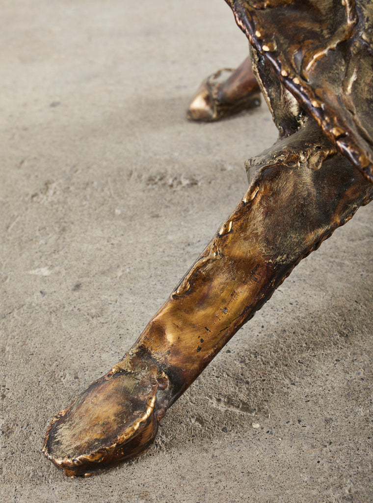 Jean-Jacques Tosello Modern Bronze Sculptural Centre Table