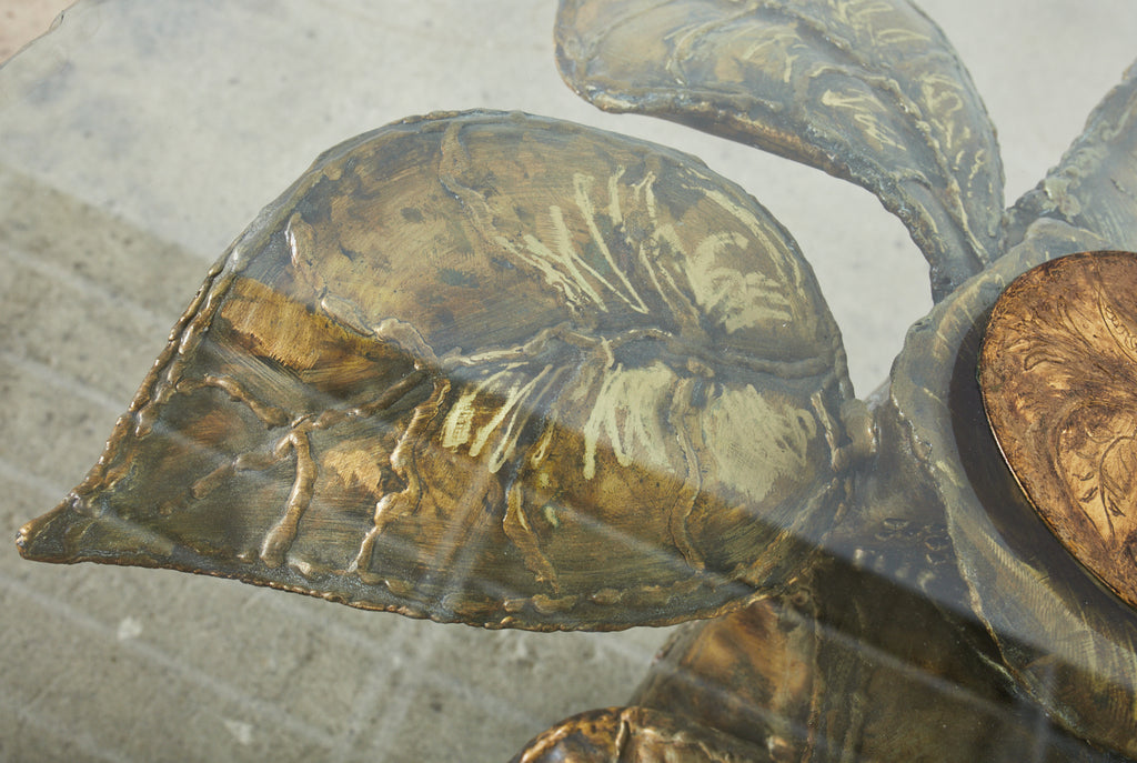 Jean-Jacques Tosello Modern Bronze Sculptural Centre Table