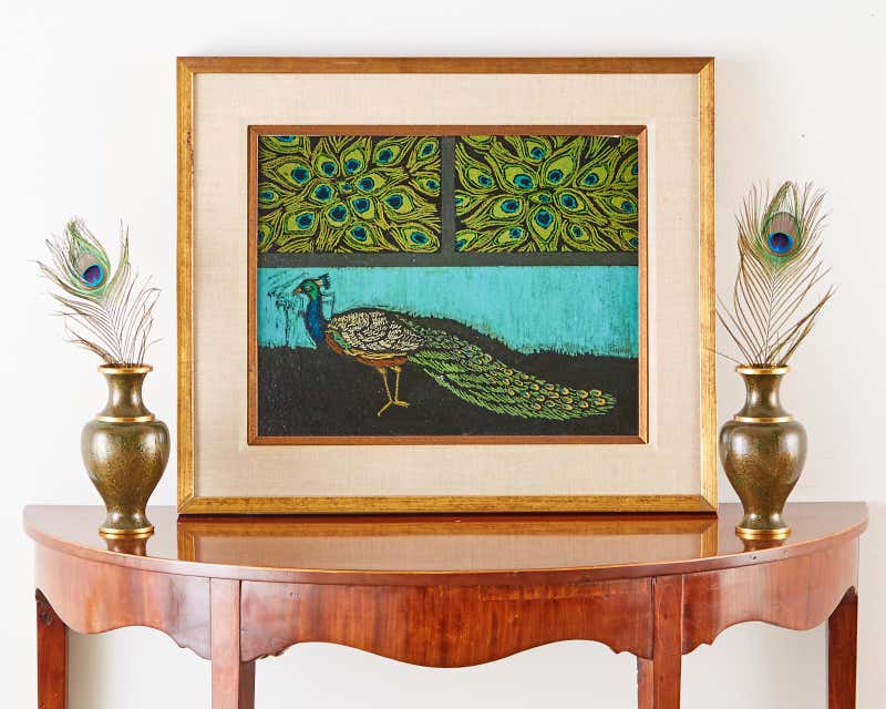 Pair of Chinese Cloisonné Enamel Baluster Vases