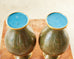 Pair of Chinese Cloisonné Enamel Baluster Vases