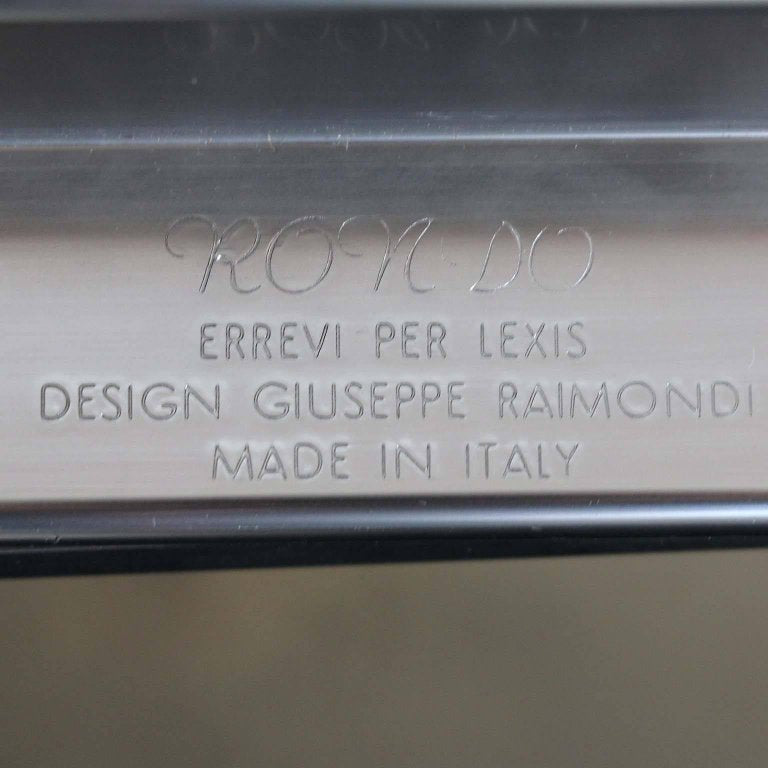Giuseppe Raimondi Design Modern Aluminum Cube Chairs