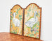 Pair of Lacquered Panel Duck Paintings by Artist Ira Yeager
