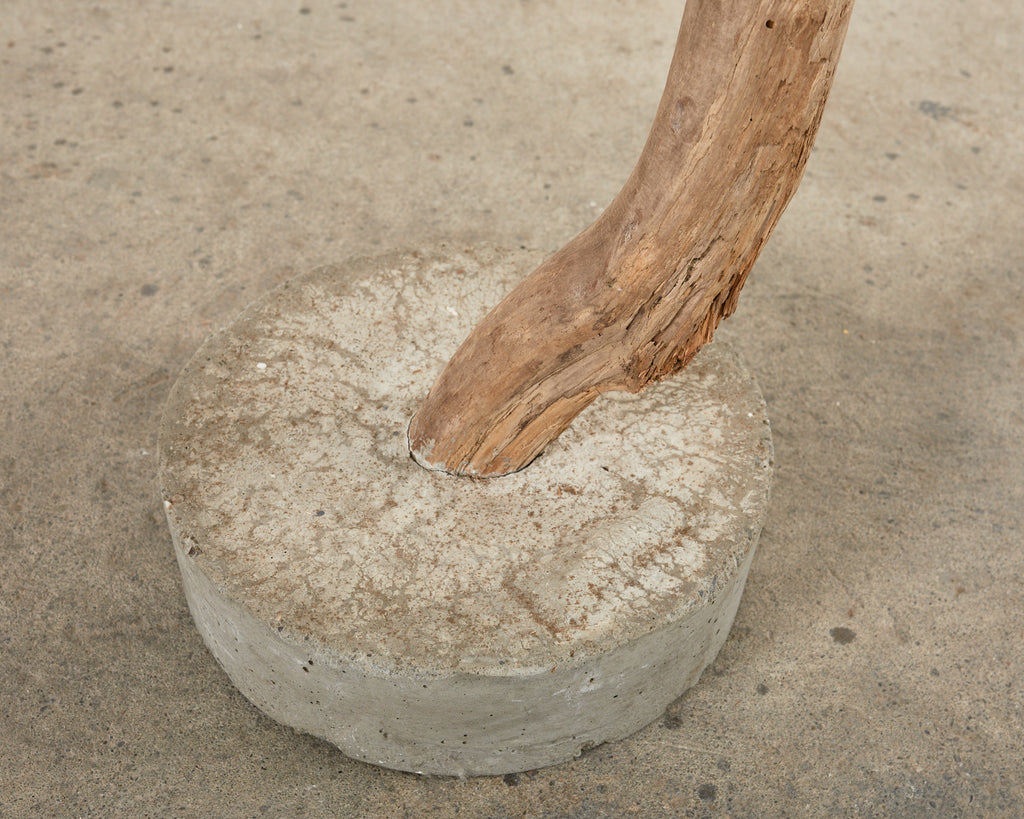 Ira Yeager Pierrot Clown Head Sculpture Mounted on Stand