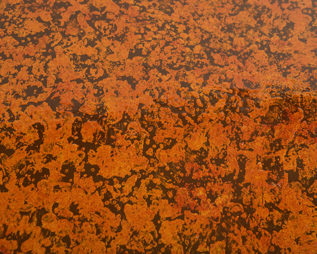 English Victorian Cricket Table Spreckled by Ira Yeager