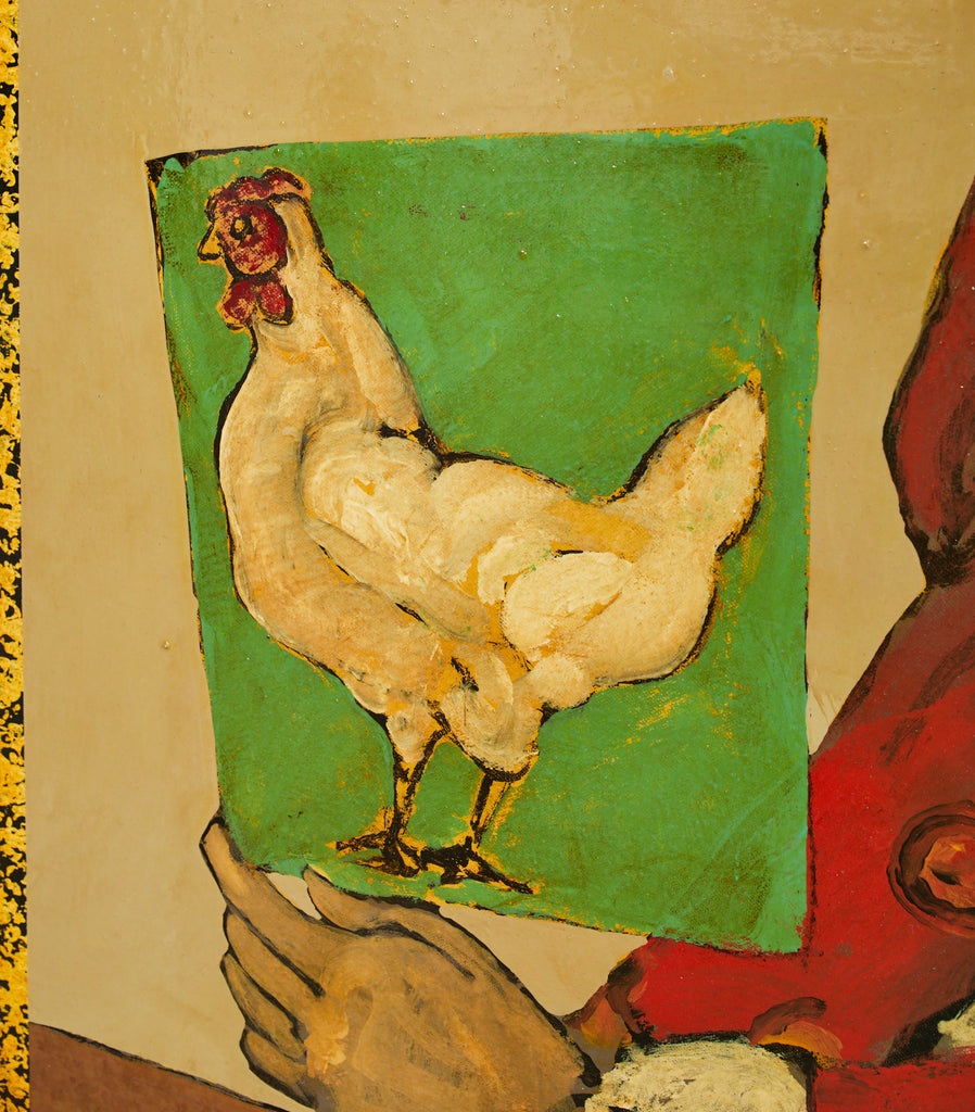 Ira Yeager 18th Century French Gentlemen with Farm Animals