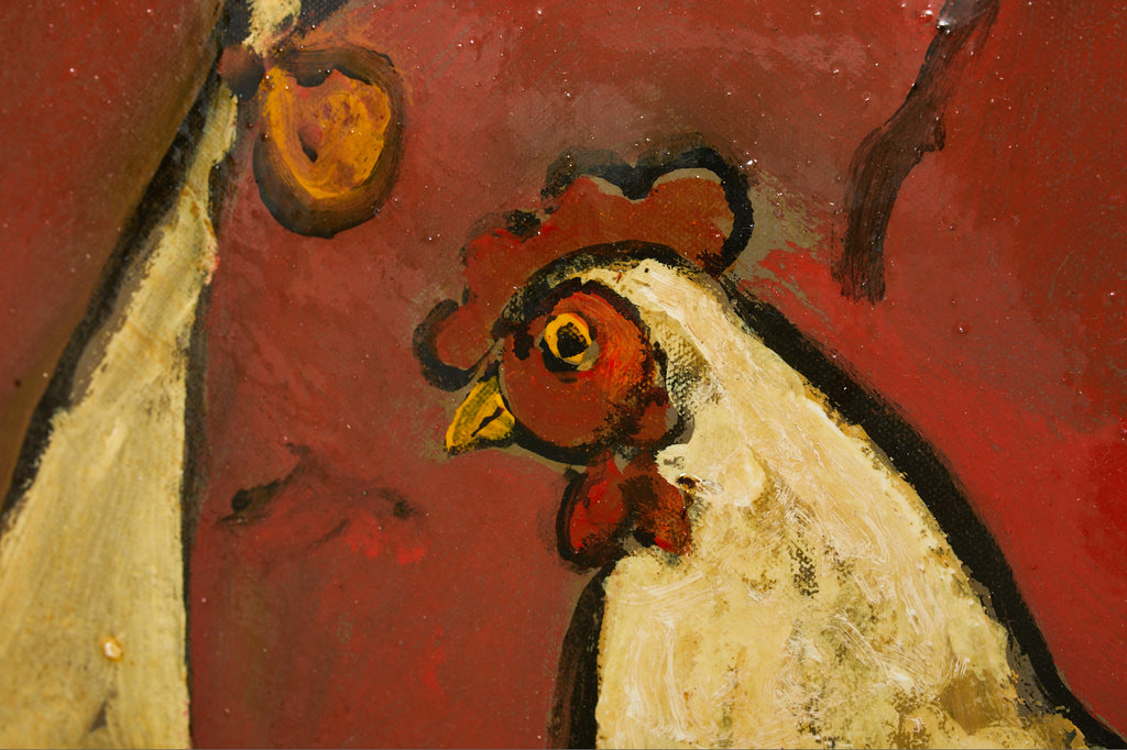 Ira Yeager 18th Century French Gentlemen with Farm Animals