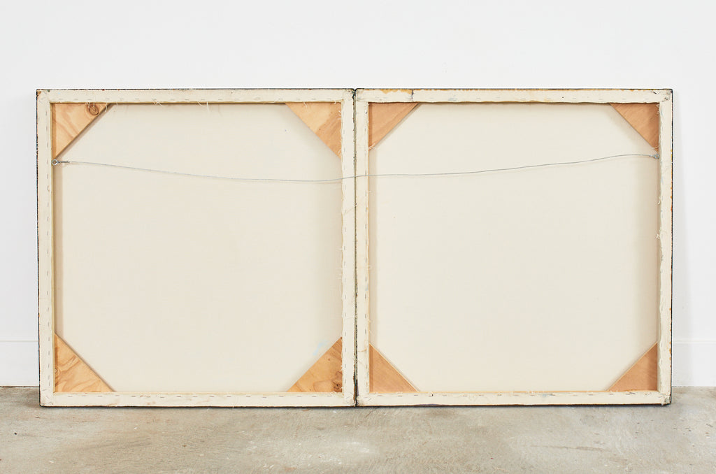 Ira Yeager 18th Century French Gentlemen with Farm Animals