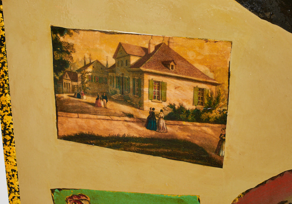 Ira Yeager 18th Century French Gentlemen with Farm Animals