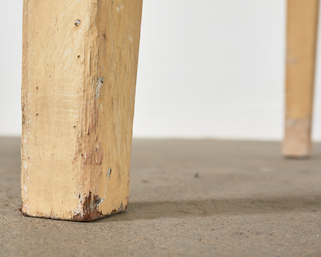 Artist Ira Yeager's Studio Painting Palette Work Table