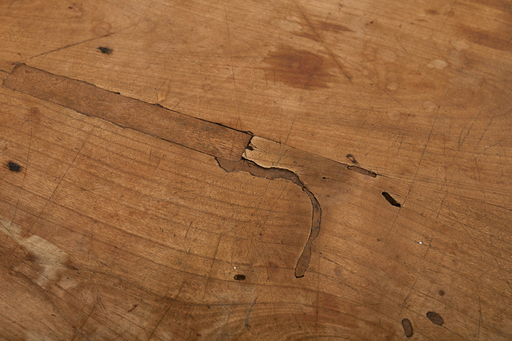 18th Century Country French Provincial Fruitwood Farmhouse Work Table