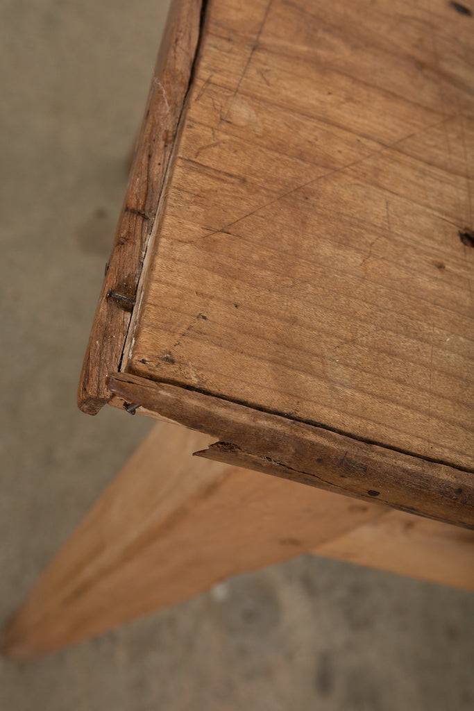 18th Century Country French Provincial Fruitwood Farmhouse Work Table
