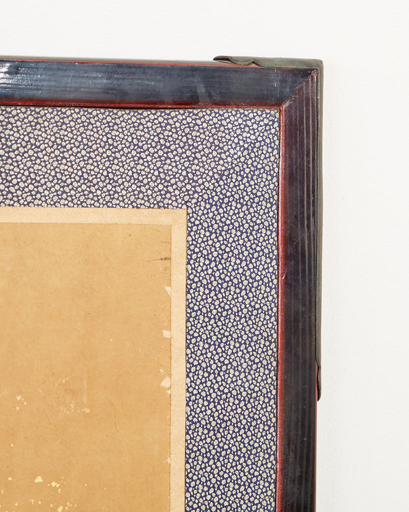 Pair of Japanese Edo Rinpa School Screens after Sostesu