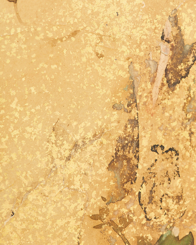 Pair of Japanese Edo Rinpa School Screens after Sostesu