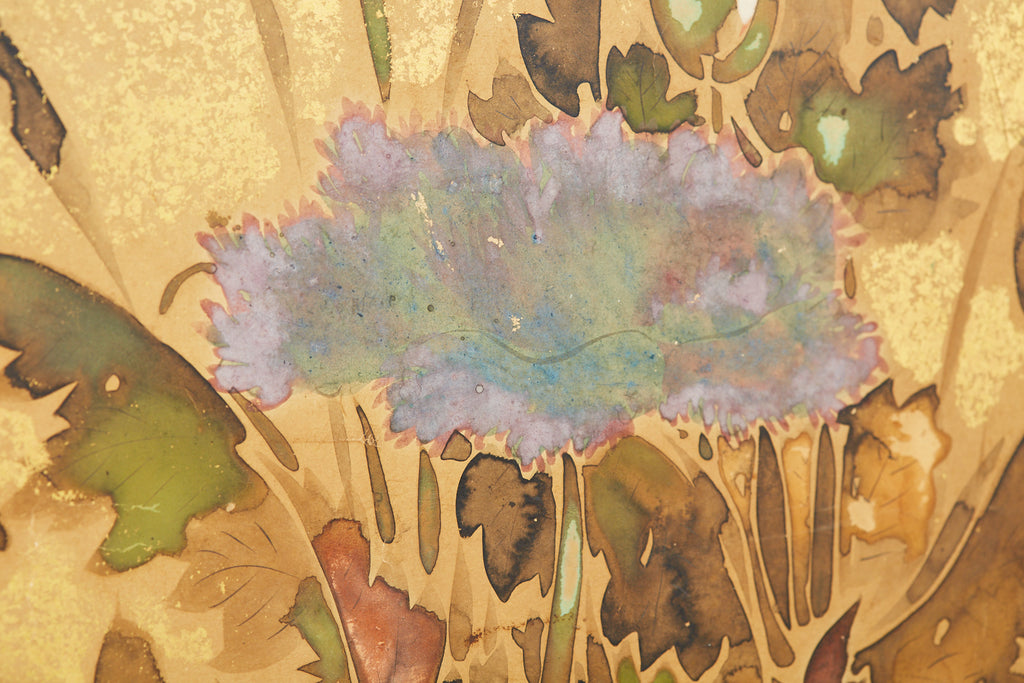 Pair of Japanese Edo Rinpa School Screens after Sostesu