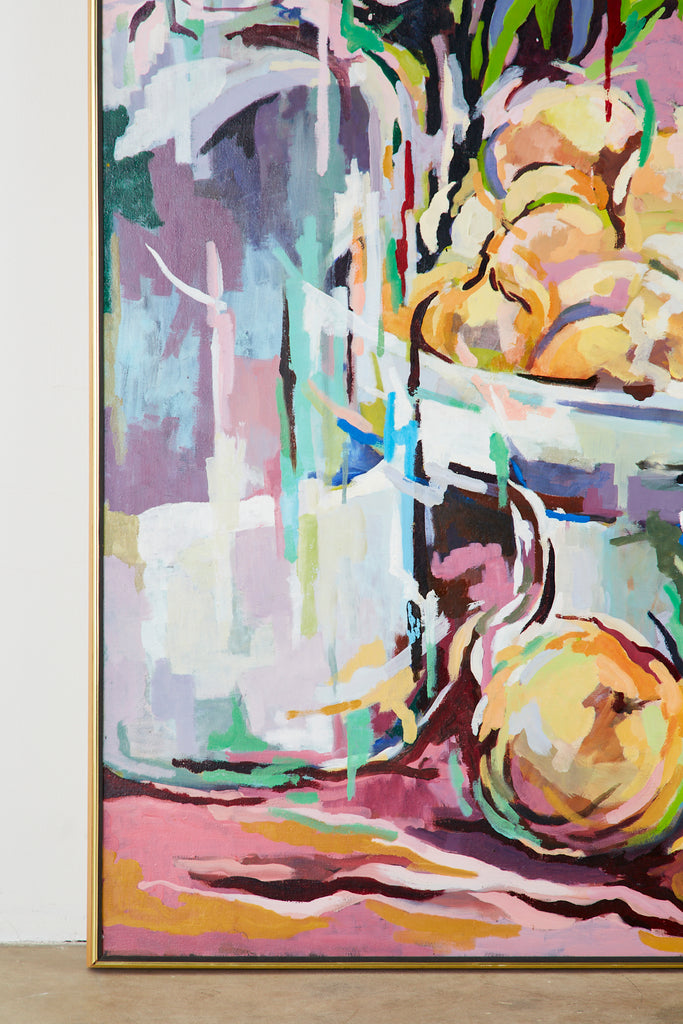 Still Life with Onions Oil Painting