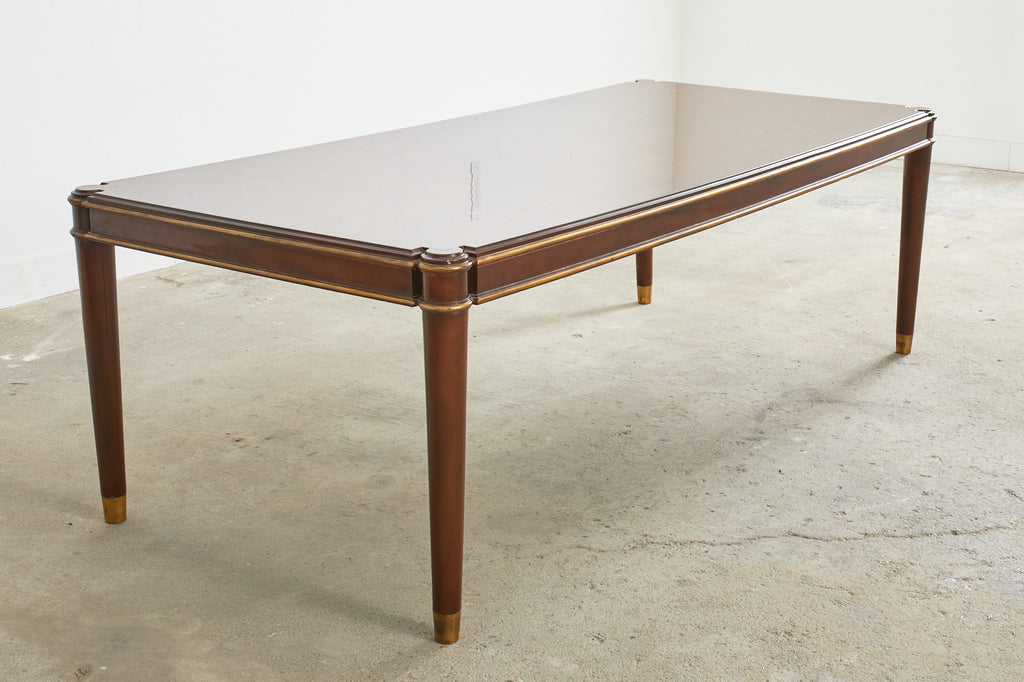 Jules Leleu Attributed French Art Deco Dining Writing Table