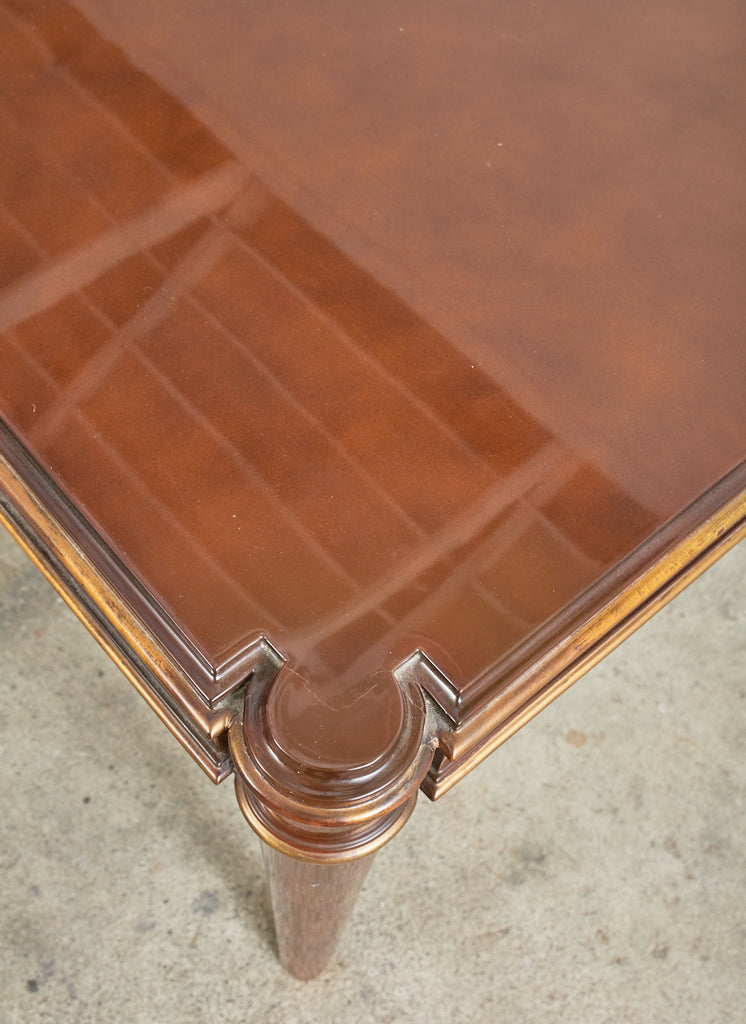 Jules Leleu Attributed French Art Deco Dining Writing Table