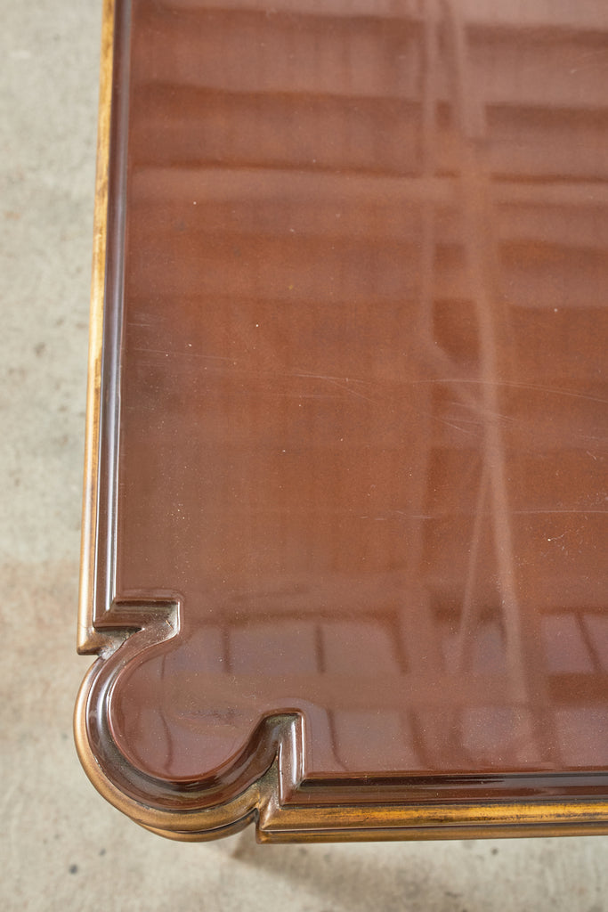 Jules Leleu Attributed French Art Deco Dining Writing Table