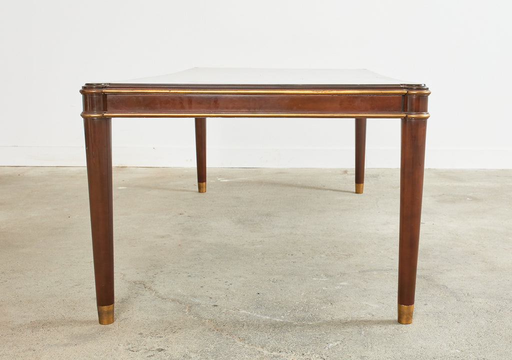 Jules Leleu Attributed French Art Deco Dining Writing Table