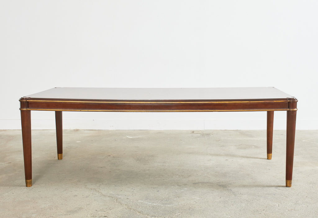 Jules Leleu Attributed French Art Deco Dining Writing Table