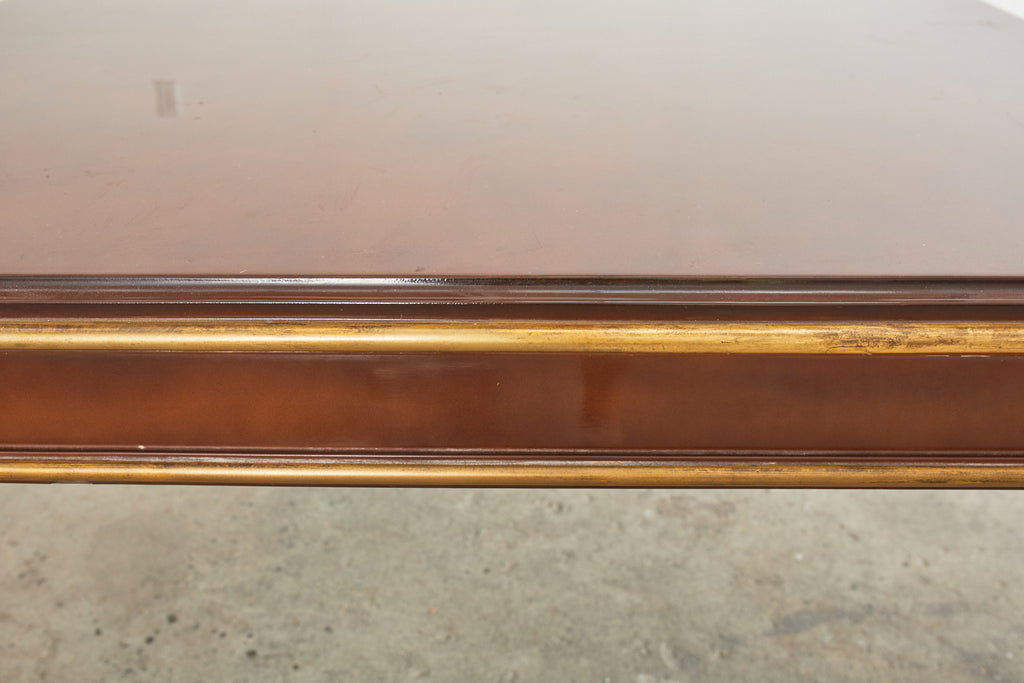 Jules Leleu Attributed French Art Deco Dining Writing Table