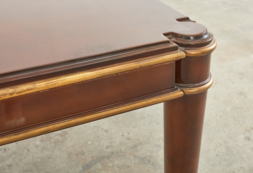 Jules Leleu Attributed French Art Deco Dining Writing Table