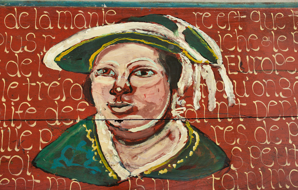 Louis XV Painted Entry Foyer Console Table by Ira Yeager