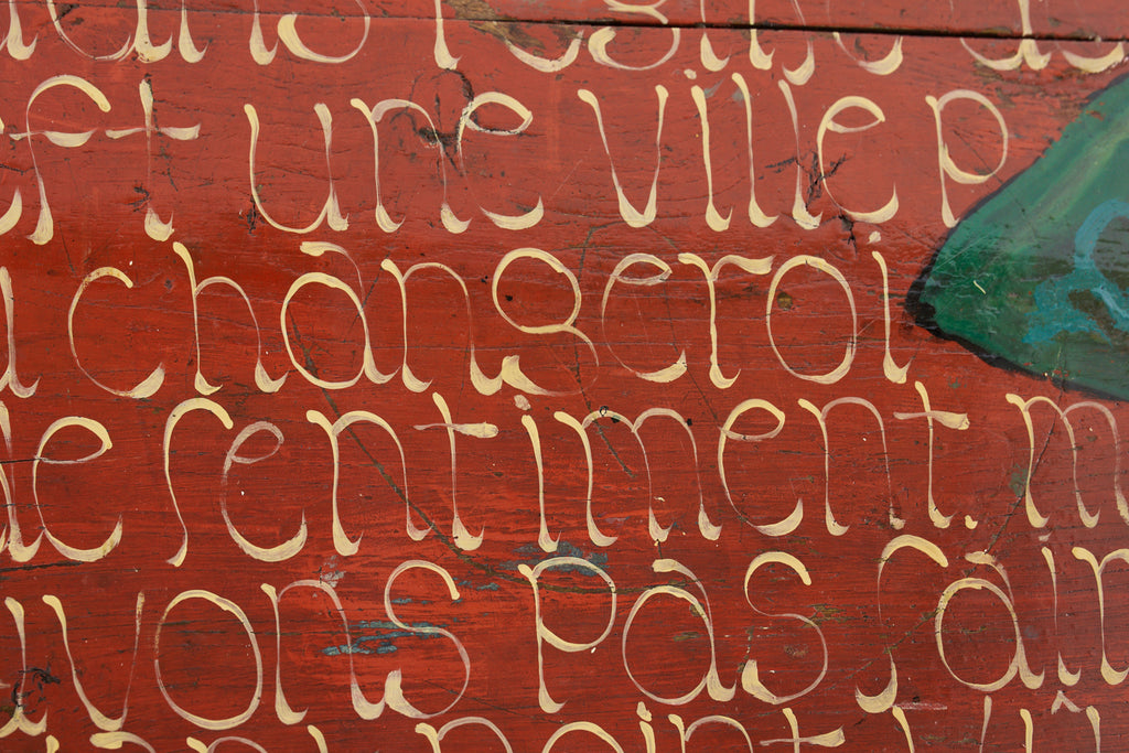 Louis XV Painted Entry Foyer Console Table by Ira Yeager