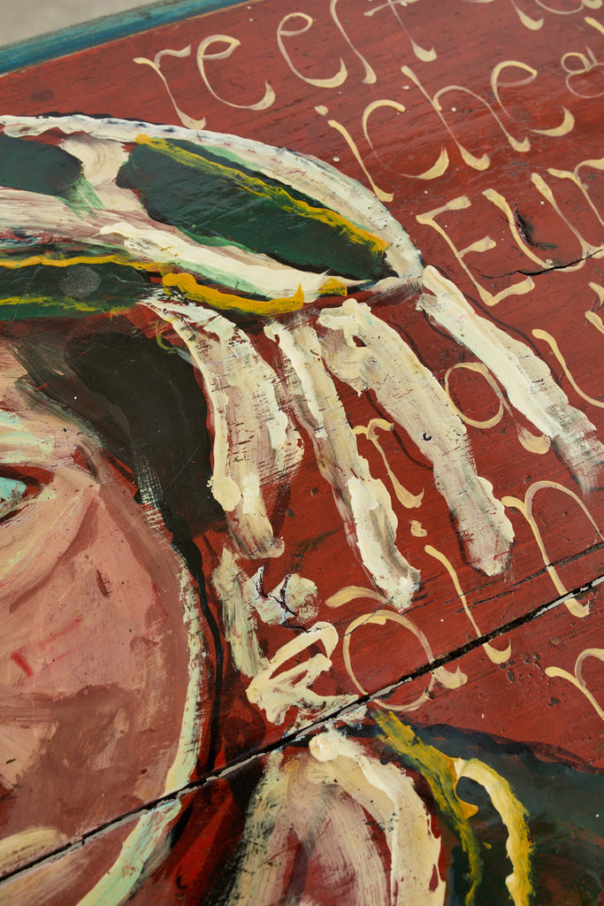 Louis XV Painted Entry Foyer Console Table by Ira Yeager