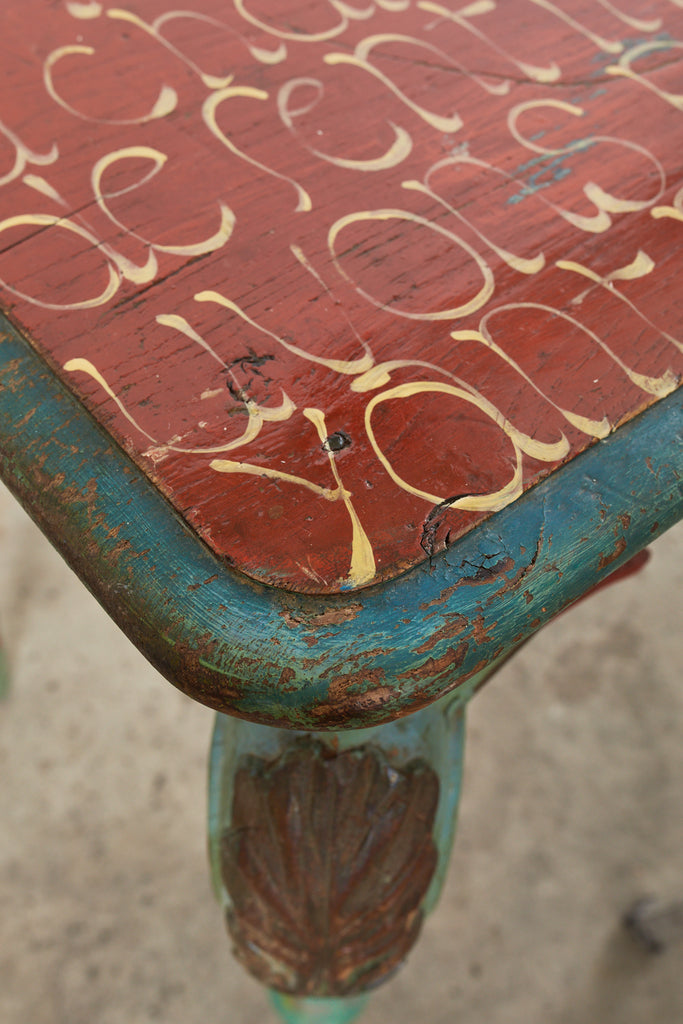 Louis XV Painted Entry Foyer Console Table by Ira Yeager