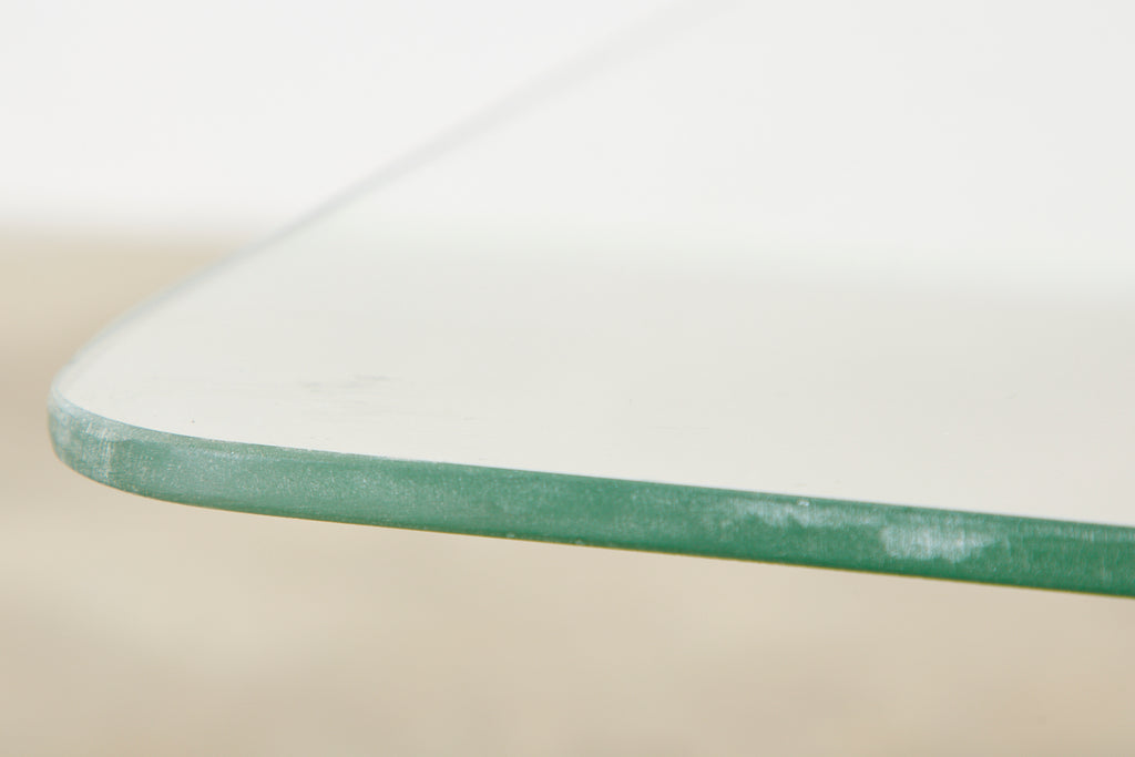 Hollywood Regency Lucite and Glass Stalagmite Cocktail Table