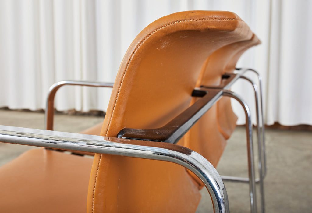 Midcentury Three Seat Tandem Chairs Peter Protzman Herman Miller