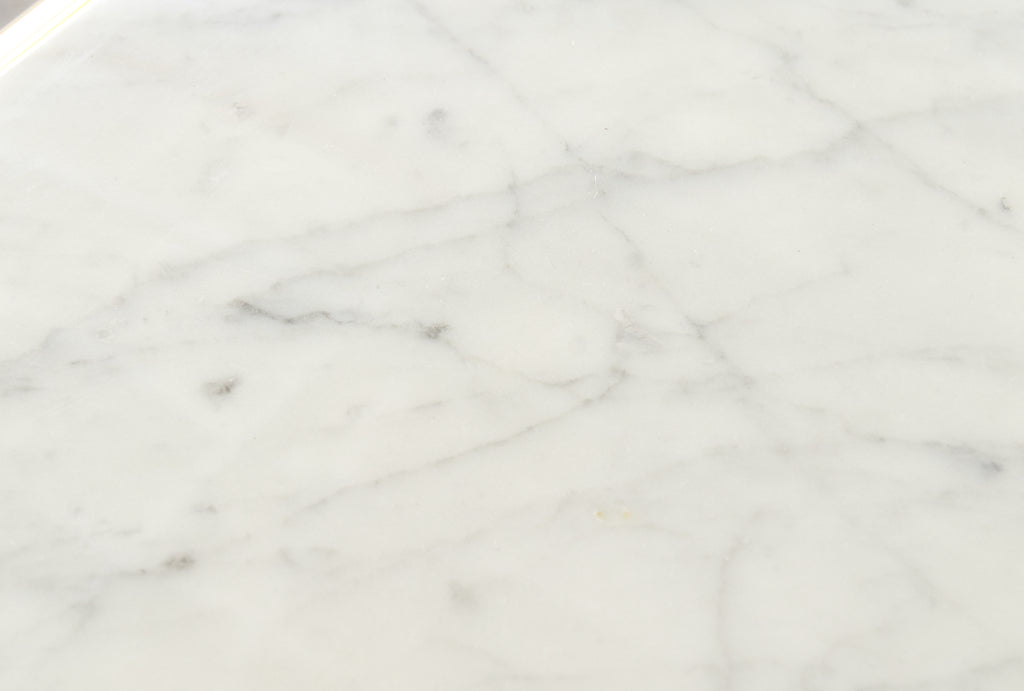 Maison Jansen Attributed Neoclassical Style Steel Marble Top Desk